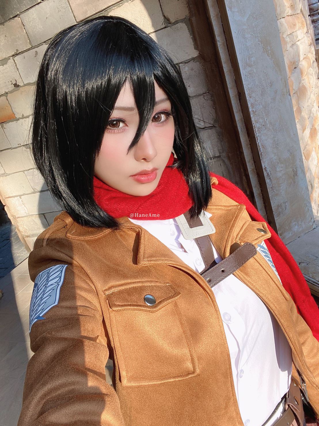 NO.123 雨波_HaneAme - Attack on Mikasa 米卡沙(28)